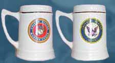 Military Steins Distinctive 16 oz. 